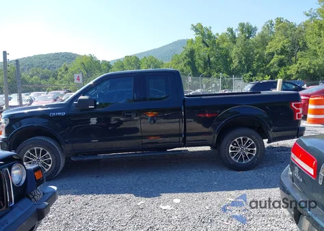 2018 Ford F150 Super Cab from USA, damaged, VIN 1FTEX1EPXJFC25604